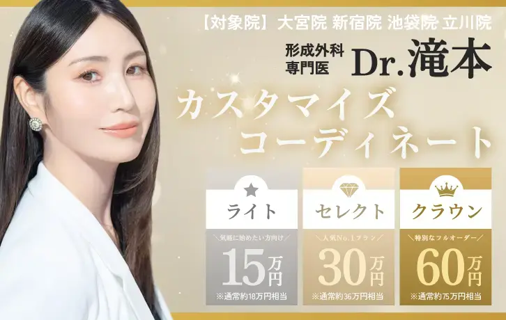 Dr.滝本 カスタマイズコーディネート