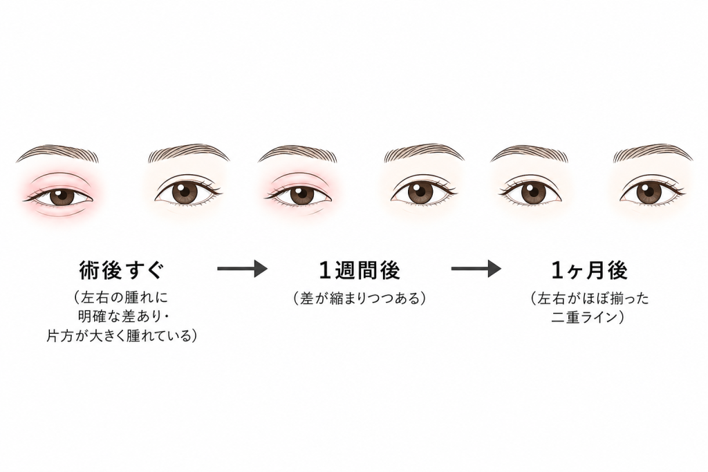 左右差が生じやすい時期と自然に整う仕組み