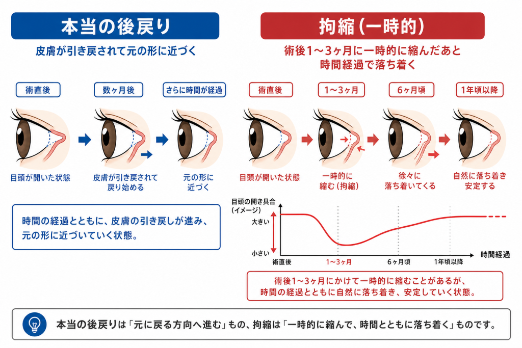 「戻った」と感じるのは後戻りではなく拘縮の可能性