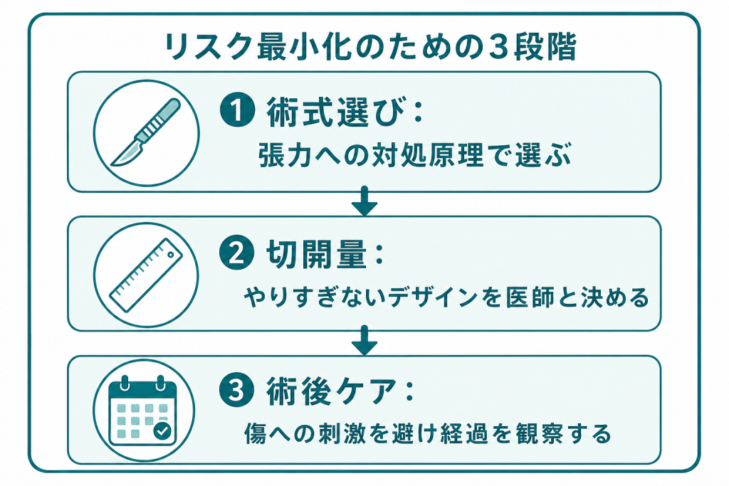 術後に避けるべき行動と経過ケアのポイント