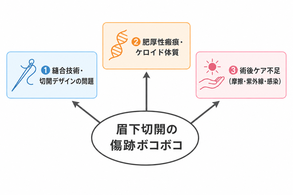 新規コラムを追加
タイトルなし
· コラム
⌘K
下書き保存
公開
ブロックタイプまたはスタイルを変更
画像ブロックを8から7へ上方向に移動
画像ブロックを8から9へ下方向に移動
配置を変更
置換
メタボックス
上下の矢印キーを使用してメタボックスパネルのサイズを変更します。
コラム
ブロック
画像
画像を挿入し、視覚に訴えます。
メディア
眉下切開の傷跡がボコボコ・盛り上がりになる主な原因
image-141-2.png
代替テキスト
眉下切開の傷跡がボコボコ・盛り上がりになる主な原因
画像の目的を説明してください。↗
装飾であれば空白のままにしてください。
選択したブロックをスキップ
公開パネルを開く
コラム
画像
通知メディアファイルを置き換えました
メディアライブラリを開く
アップロード
リセット
現在のメディア URL:
img_case-014_オリジ…683.png
↗
img_case-014_オリジ…683.png
眉下切開の傷跡がボコボコ・盛り上がりになる主な原因