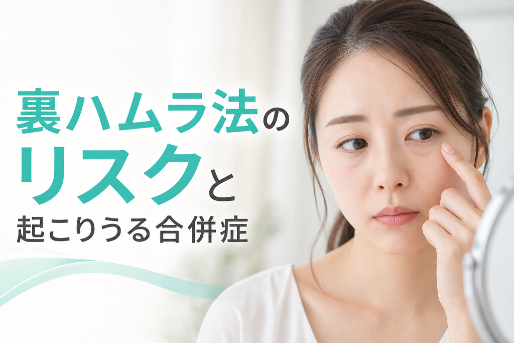 裏ハムラ法のリスクと起こりうる合併症