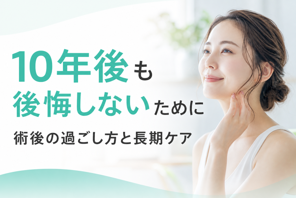 10年後も後悔しないために術後の過ごし方と長期ケア