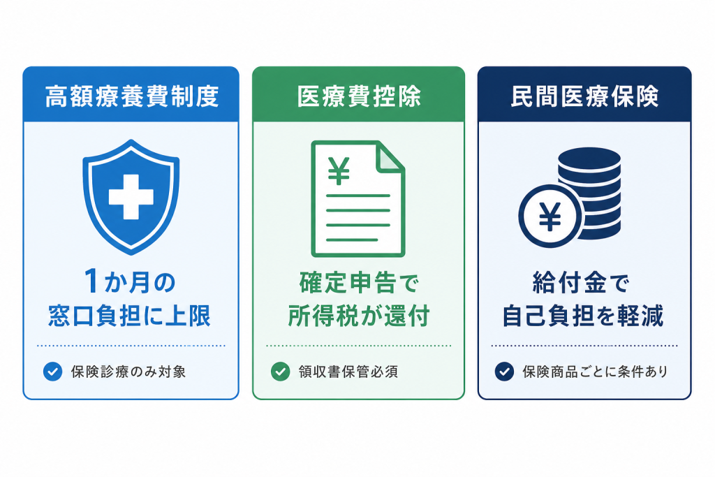 総額を正しく把握するための費用軽減制度