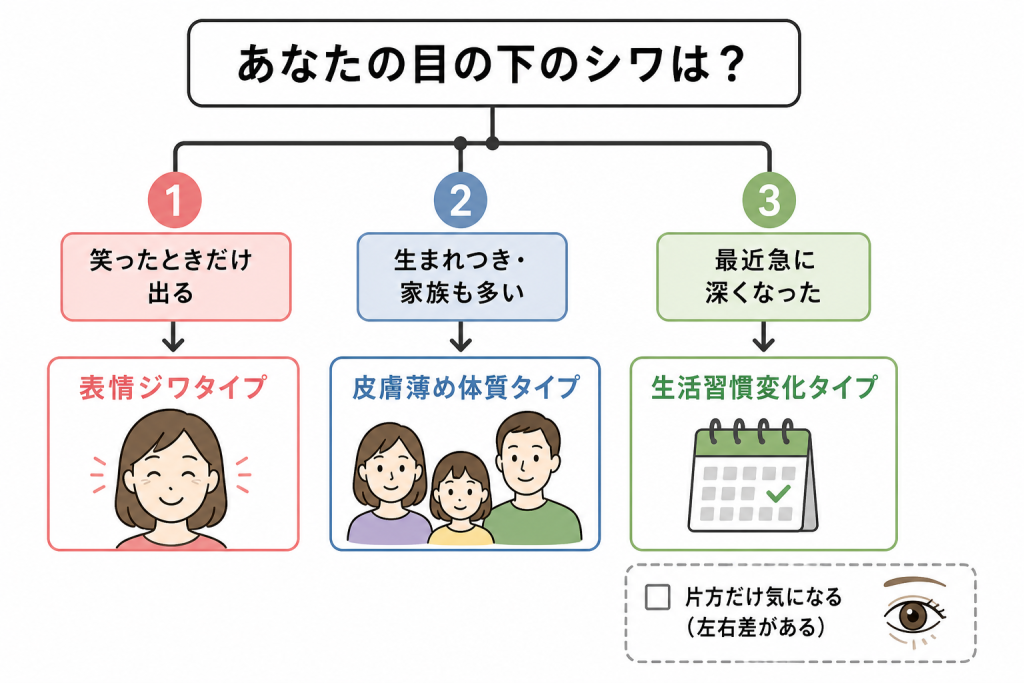 状況別チェック:あなたはどのタイプ?